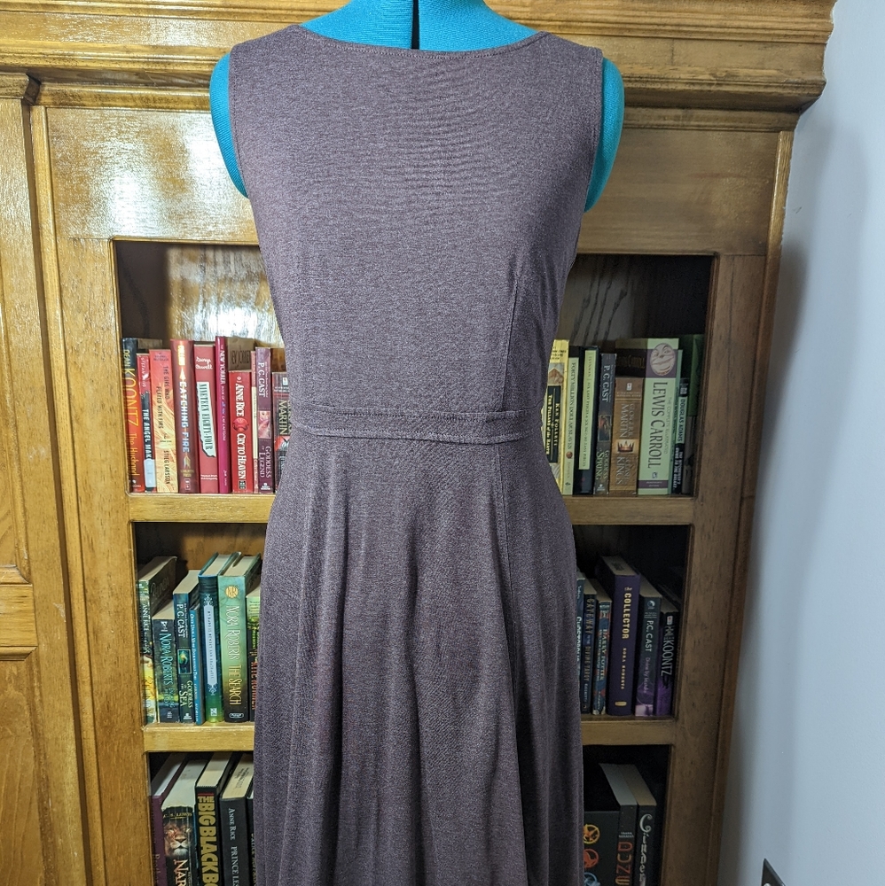 Ann Taylor Loft Purple Dress size 10
